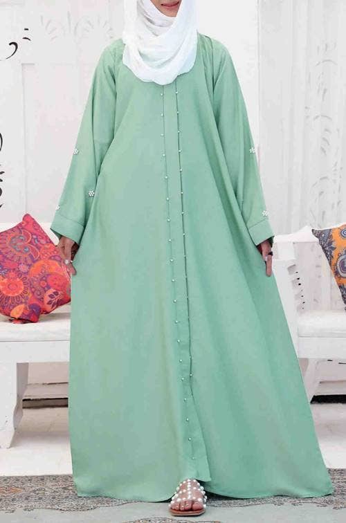 Multi Colored Loose Flair Abaya for wholesale on Faire0