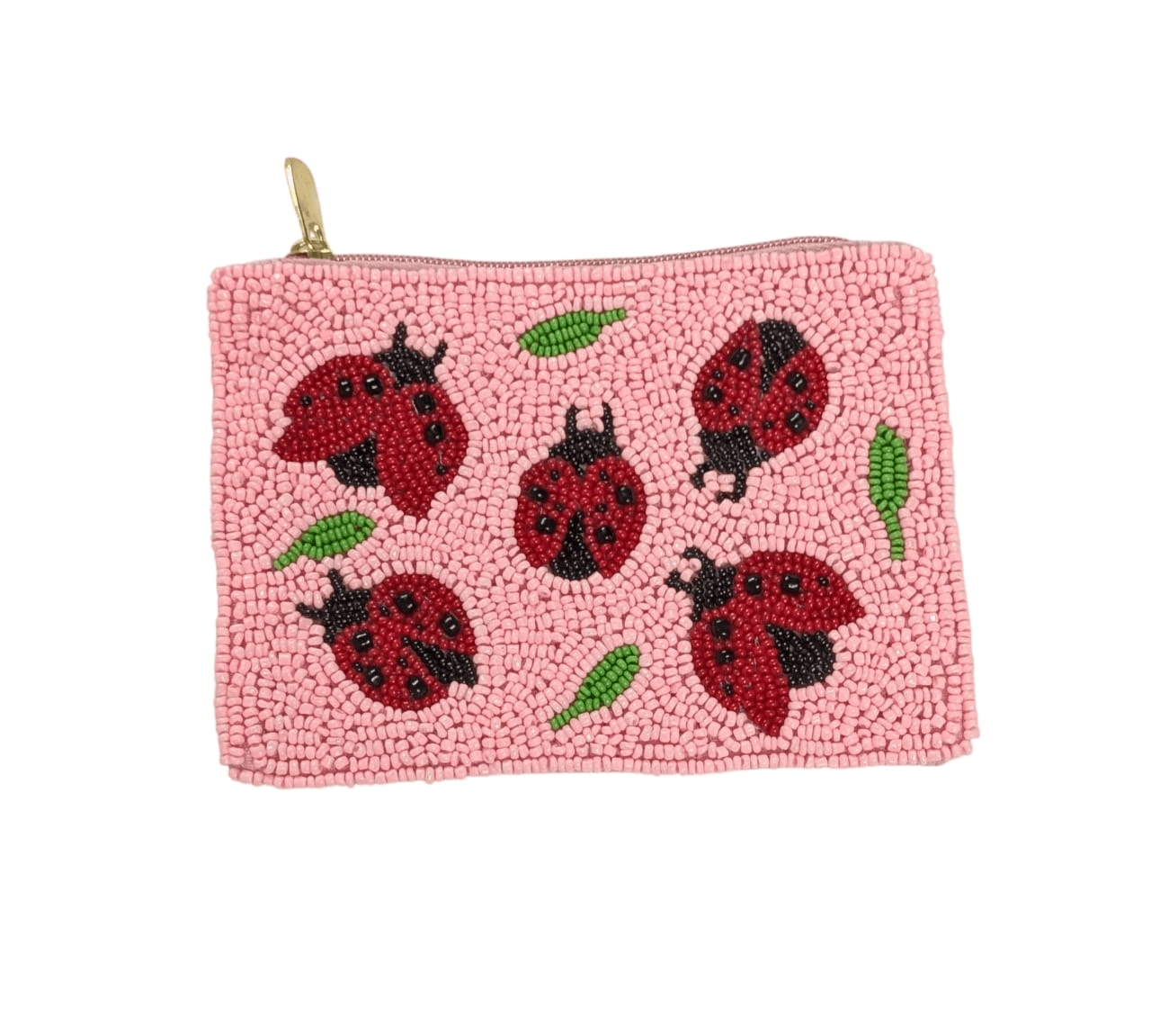 Nima Accessories Inc - Wholesale Coin Purse - Women's - Ladies Lady Bugs Family Fully Beaded Coin Purse 0