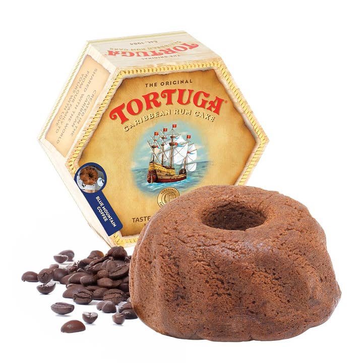 Gâteau au café et au rhum Blue Mountain - 32 oz pour la vente par Tortuga Spirit Cake Company