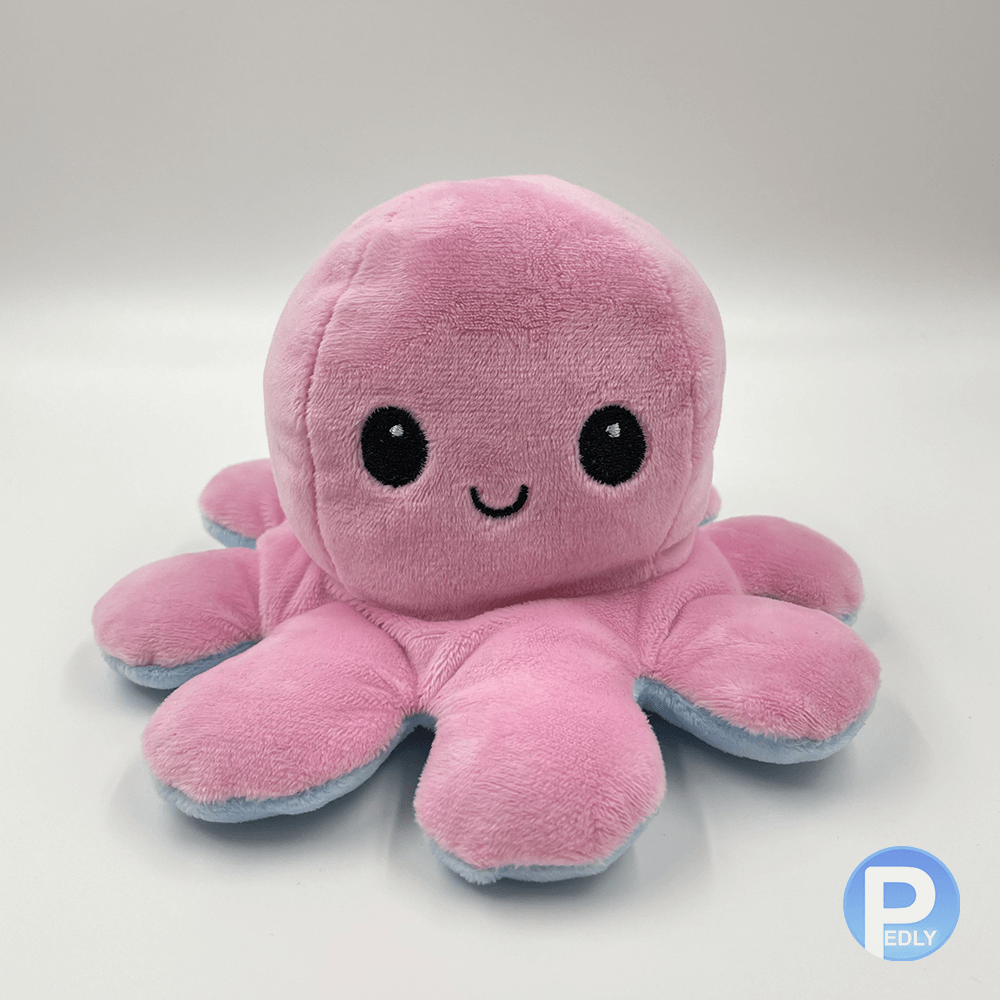 Swaptopus - Wholesale Knuffels - Kinderen en baby - Omkeerbare Swaptopus 2.0 (Roze | Turquoise)1