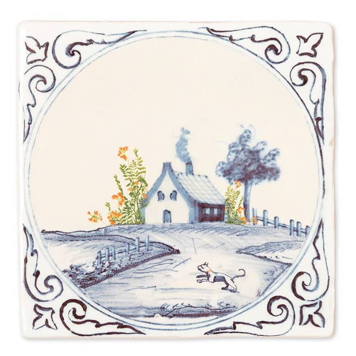 Our house is a very very fine house | StoryTiles art on tile for wholesale by StoryTiles