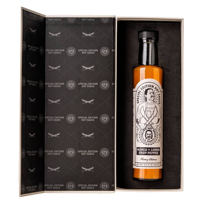 Trejo's Tacos - Wholesale Hot Sauce - Trejo's Mango and Lemon Drop Pepper Hot Sauce Special Edition - Signed and Numbered4