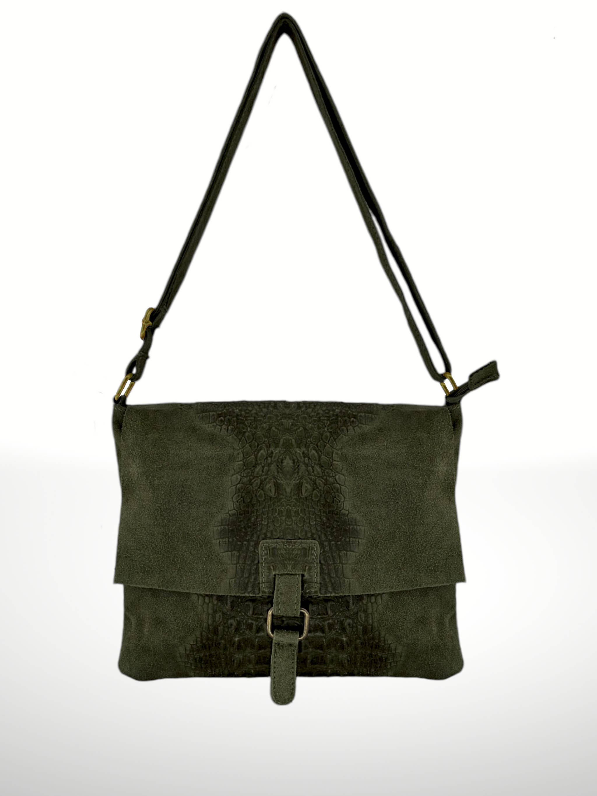 ITALIAN'S LEATHER - Vendita all'ingrosso Borsa a tracolla - Donna - Tracolla in pelle scamosciata Adina 19003314