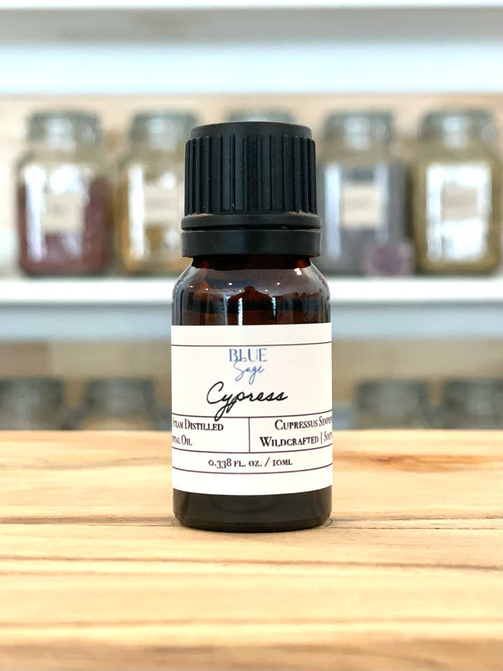 Cypress Essential Oil 10ml - 100% Pure for wholesale by Blue Sage