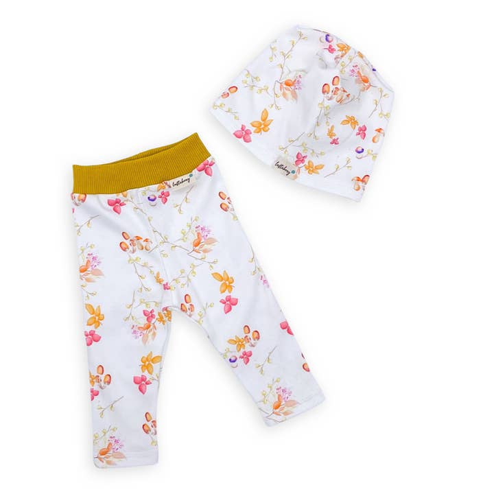 BIO SET leggings och mössa blomma dans för wholesale av luftabong