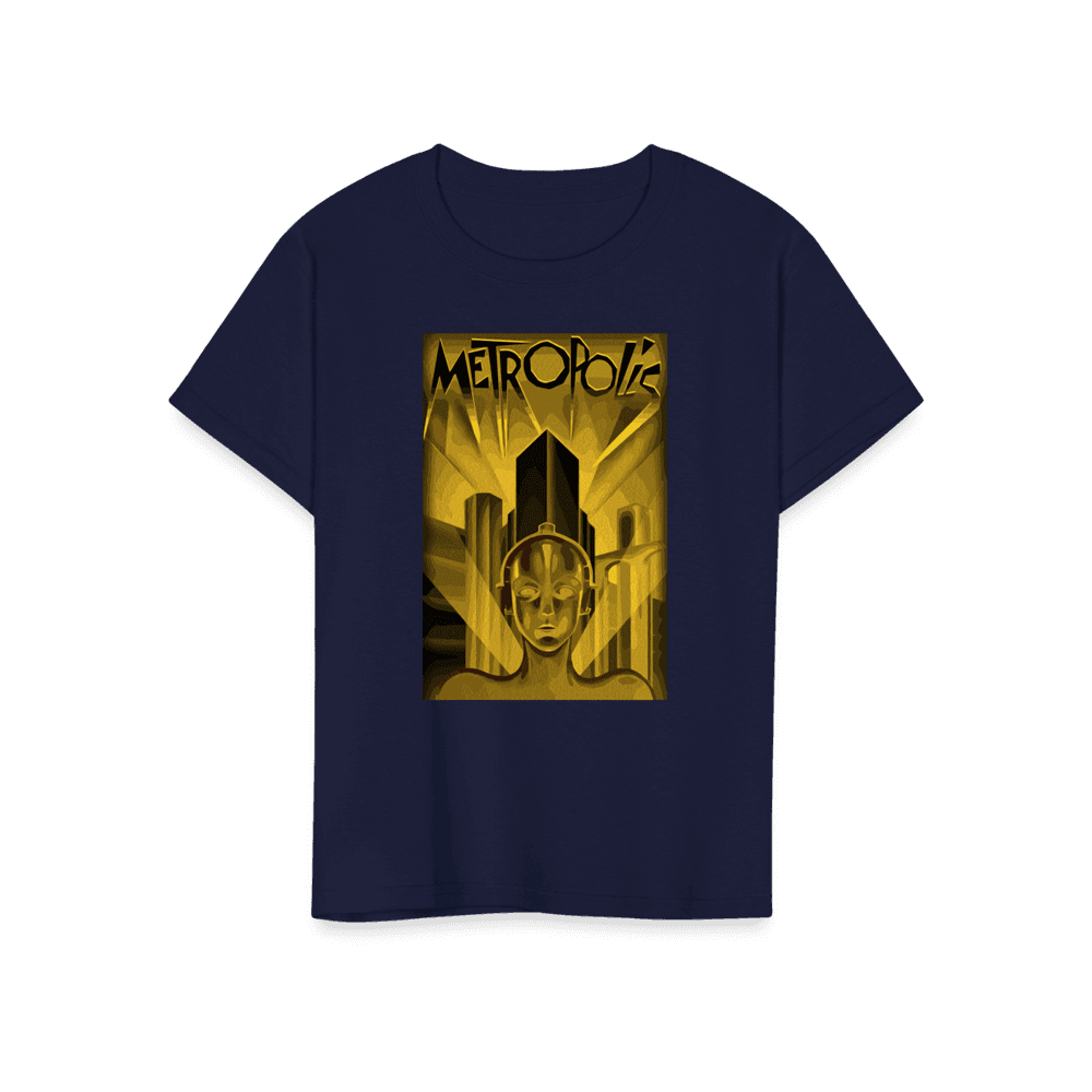 Art-O-Rama Shop – wholesale T-shirt (graphic) – unisex – Metropolis - 1927 Movie Poster Reproduction in Oil Paint T-Shirt15