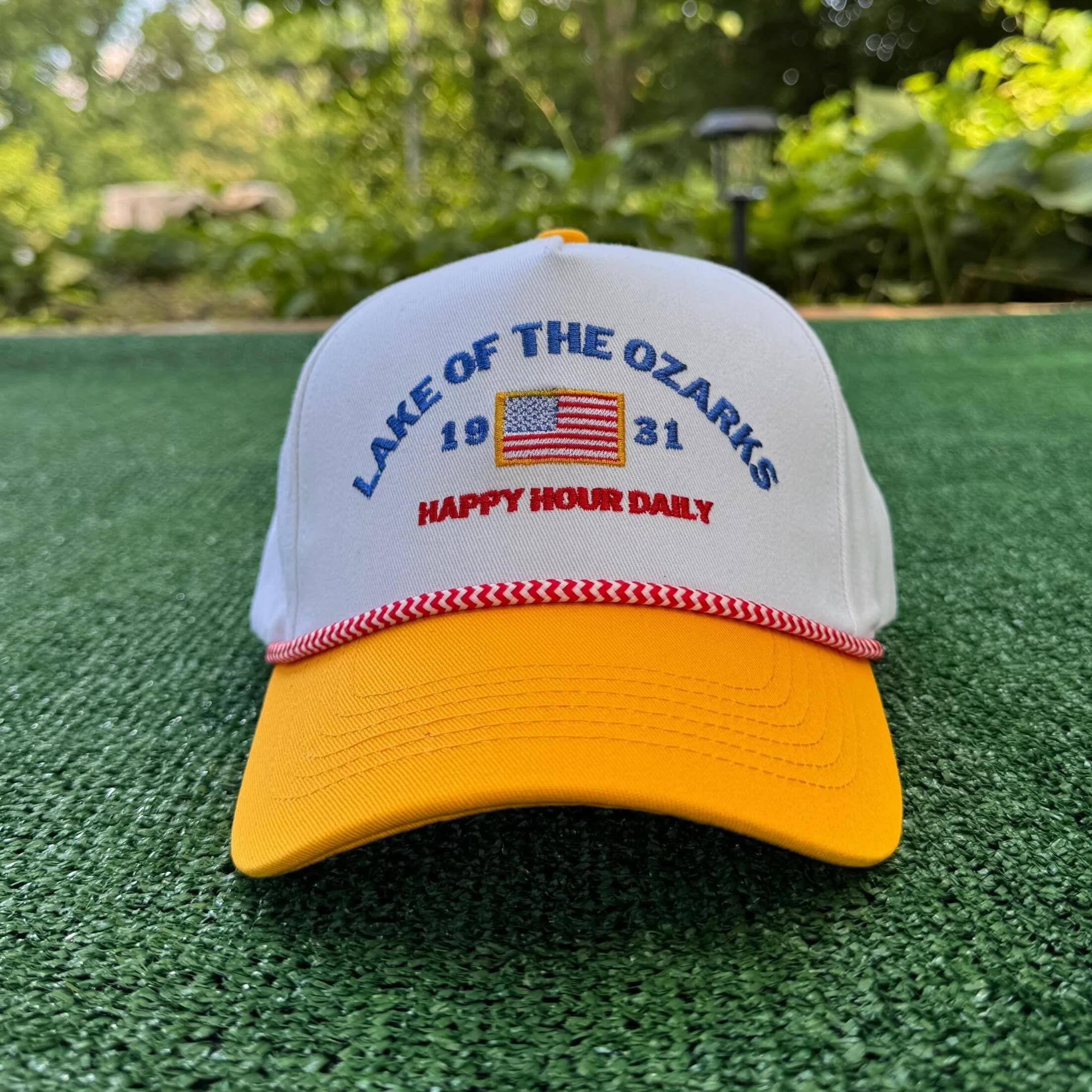 Citizen Row - Wholesale Hat Accessory - Women's - Lake of the Ozarks Rope Trucker Hat1