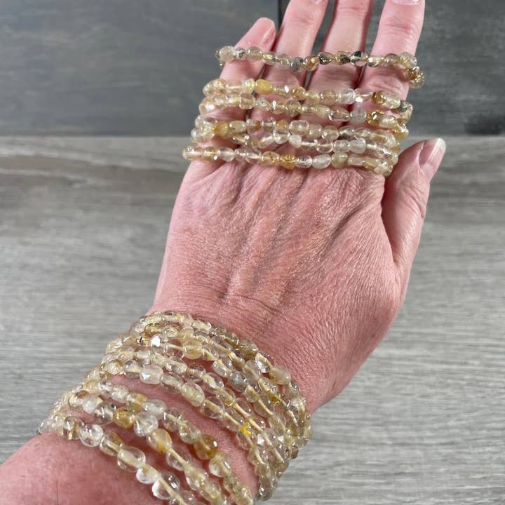 Keystone Crystals - Wholesale Beaded bracelet - Gemstone Nugget Bracelet – Bulk Crystal Jewelry for Retailer41
