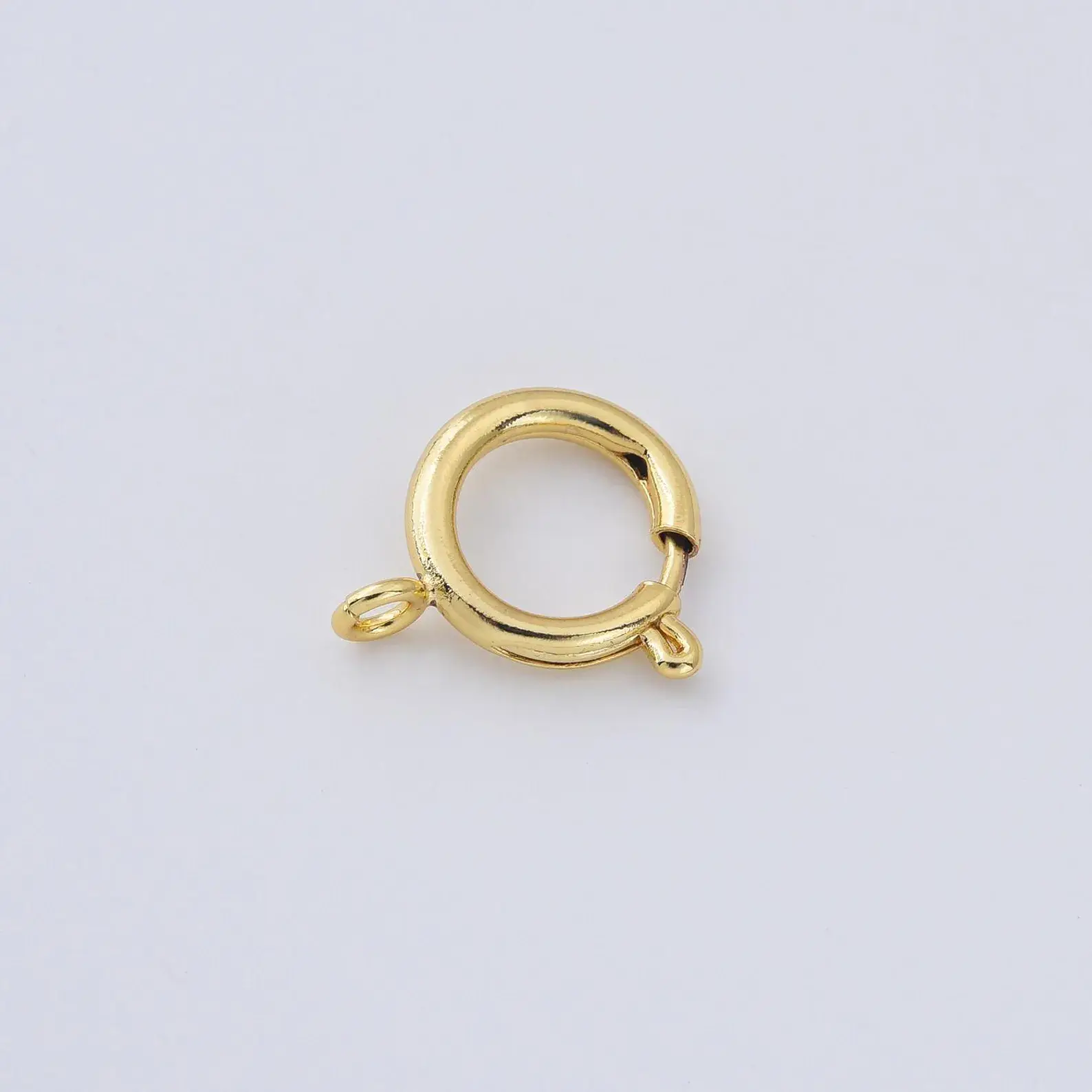 Beads Creation - Wholesale Clasp - Gold Filled Spring Ring Jewelry Clasp Hooks DIY Connection 2