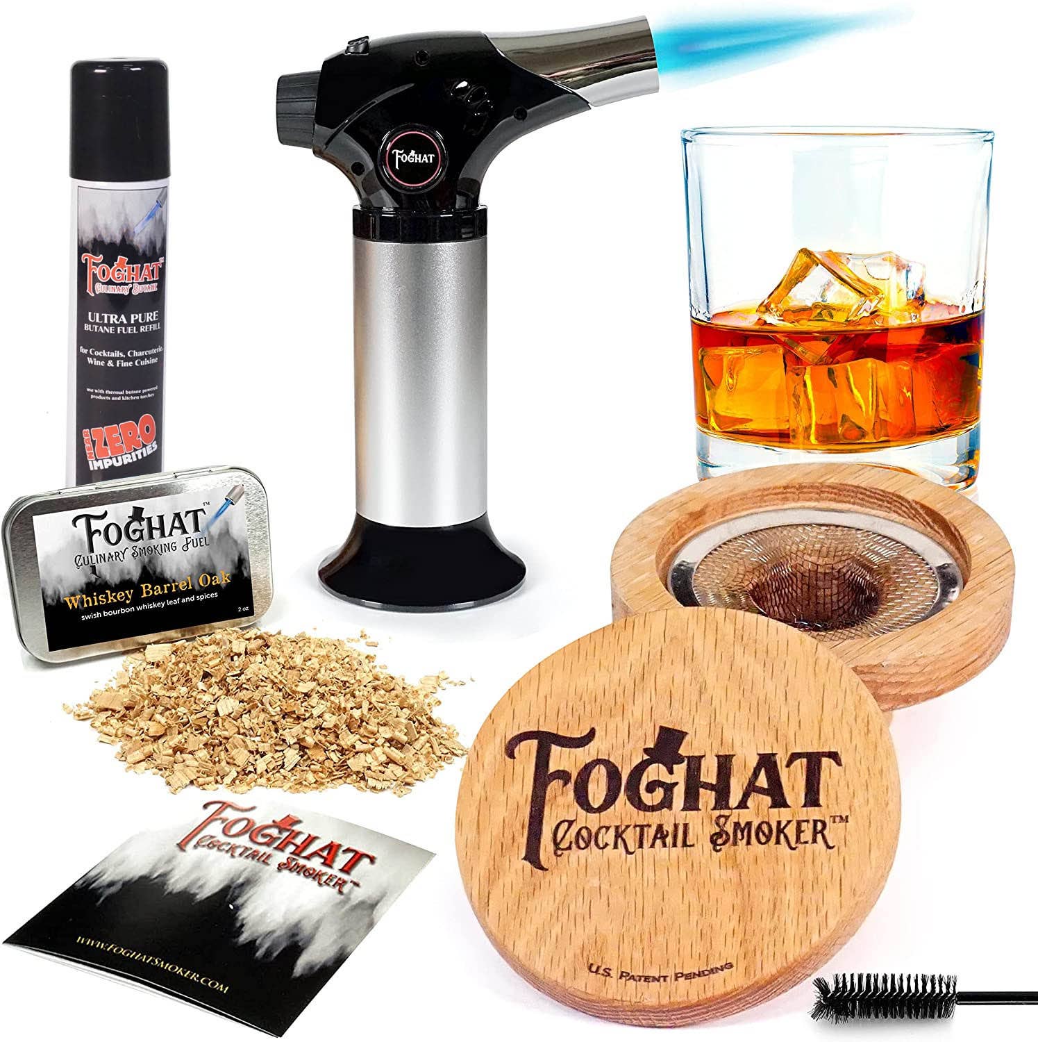 ThousandOaksBarrelCo. - Vente Ustensiles de bar - Kit pour fumer des cocktails Foghat™8
