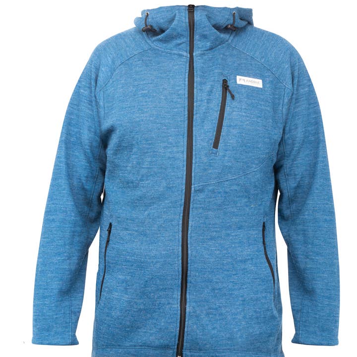Nómada | Sudadera de alpaca y merino con cremallera- hombre para venta al por mayor de Andina Outdoors