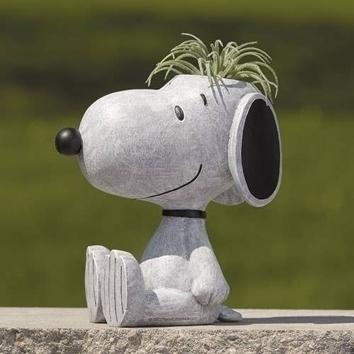 Roman - Wholesale Outdoor Ornament/Decor - 8"H Snoopy Planter Peanuts
