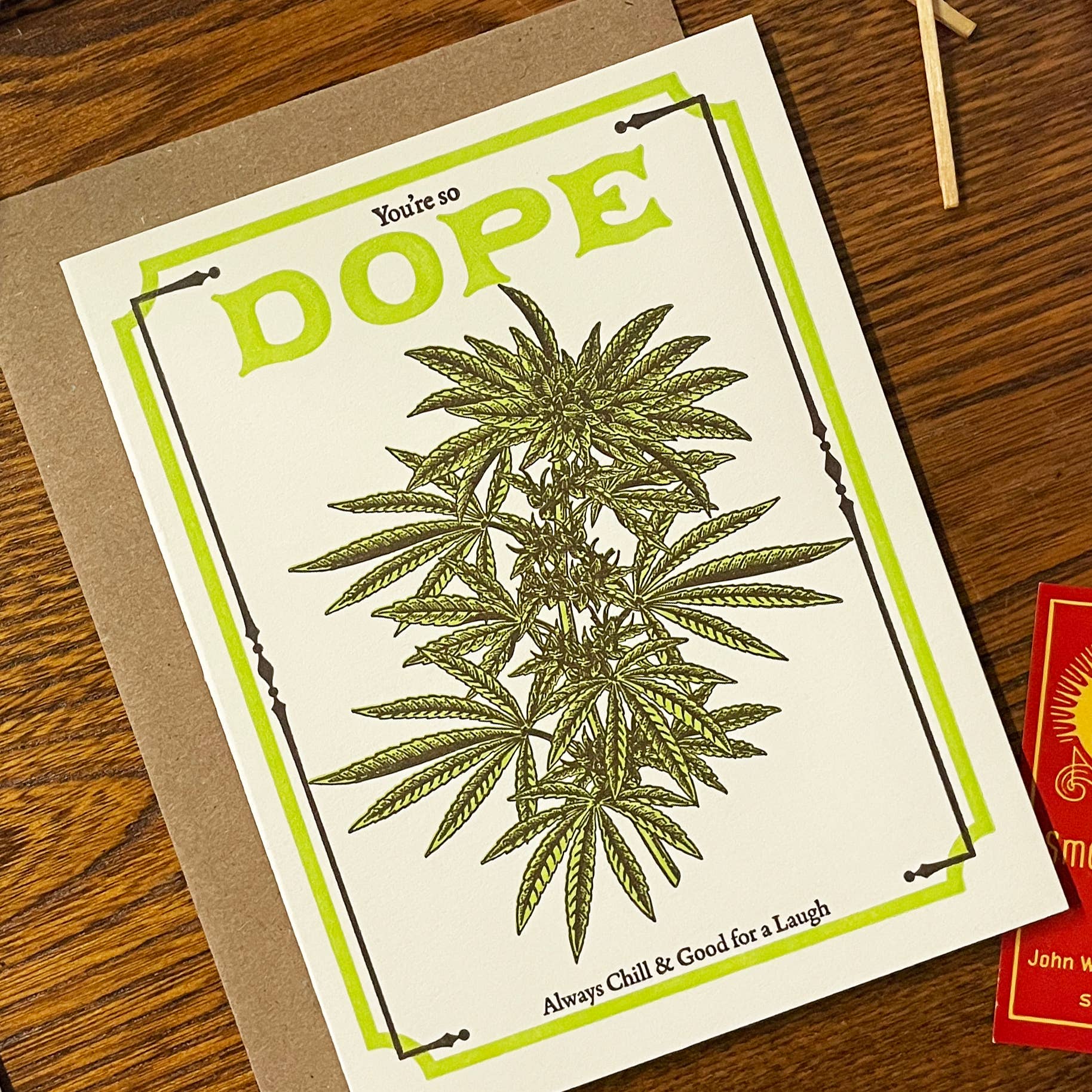 a. favorite design - Wholesale Everyday Greeting Card - Vintage Dope Seed Pack1