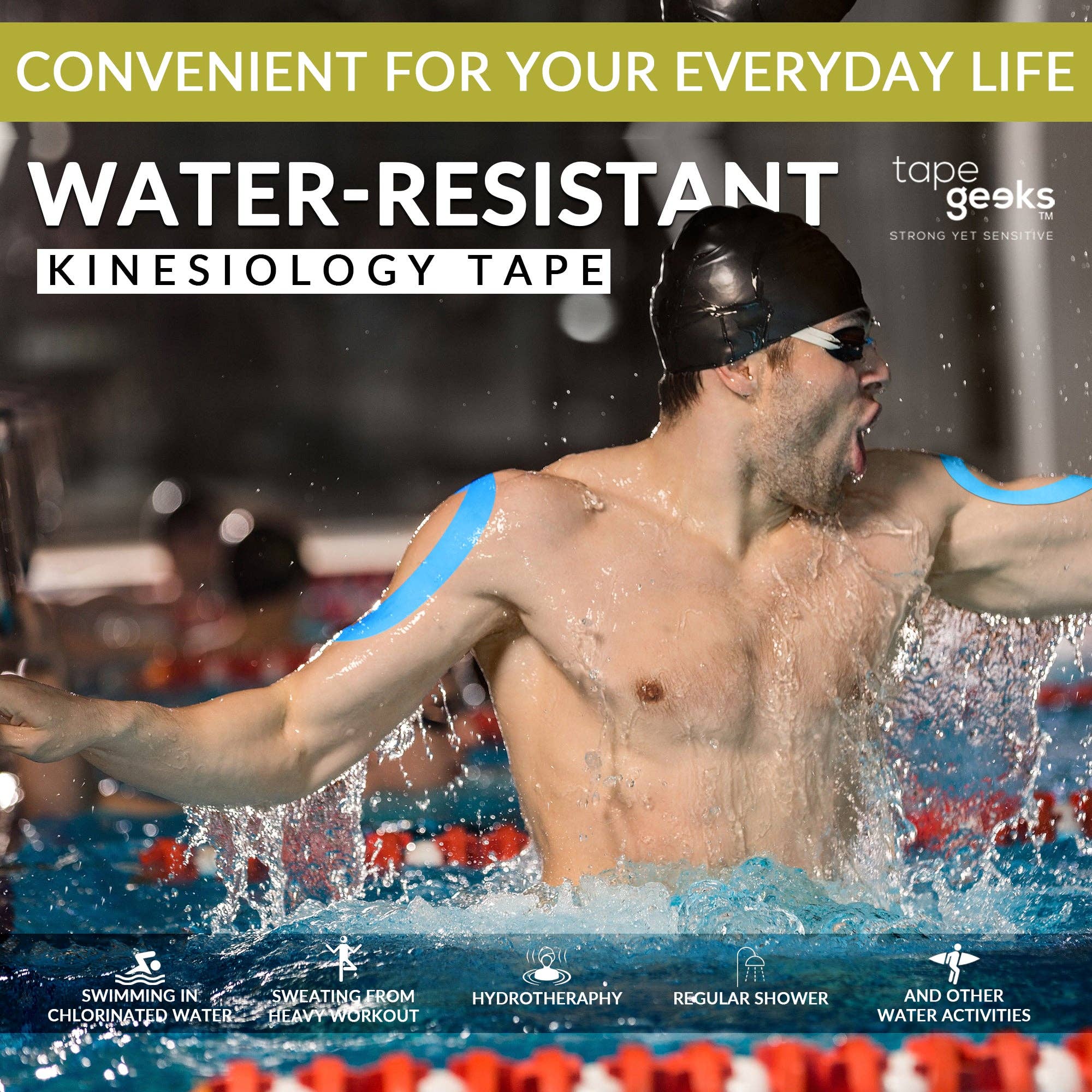 Tape Geeks – Engroshandel Fitnessudstyr – K Tape 3-pak sæt2