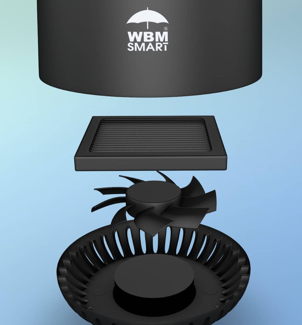 WBM LLC - Wholesale Luchtreiniger - WBM SMART HEPA-luchtreiniger met Bluetooth-luidspreker1