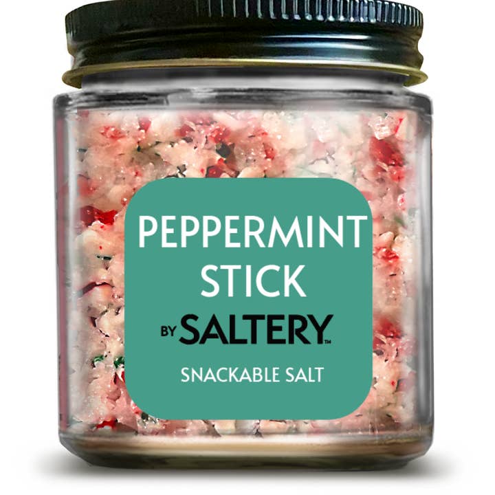 SALTERY - Wholesale Salt - Peppermint Stick Snackable Salt
