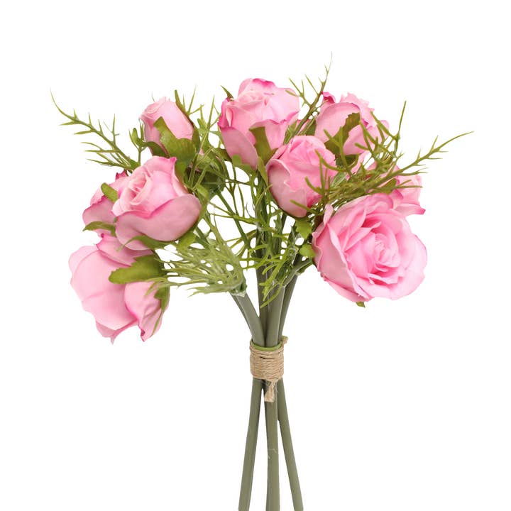 Angel Isabella - Wholesale Artificial Flowers - Rosebud Bouquet2