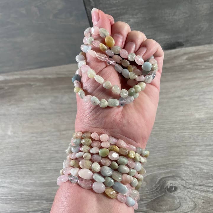 Keystone Crystals - Wholesale Beaded bracelet - Gemstone Nugget Bracelet – Bulk Crystal Jewelry for Retailer58