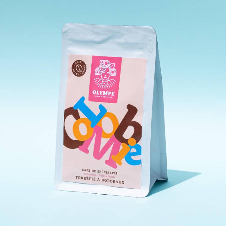 Colombia coffee - Ground - 200g for wholesale by Café Olympe