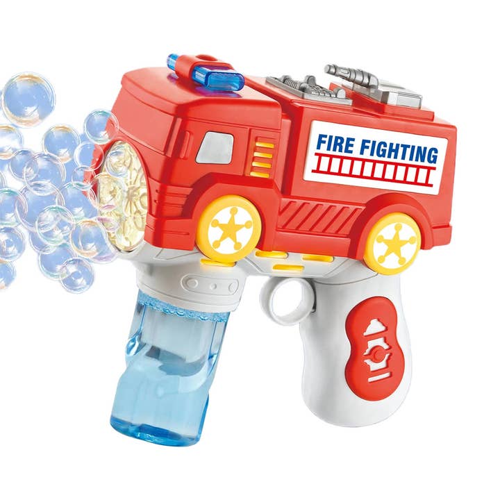 ASSORTEREDE Politibil & Brandbil LED-lysende boblepistol for engroshandel på Faire2