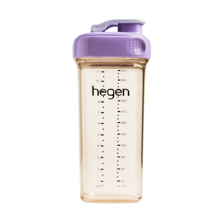 Hegen PCTO™ 330ml/11oz Drinking Bottle PPSU Purple (24 months and above) for wholesale by Hegen USA