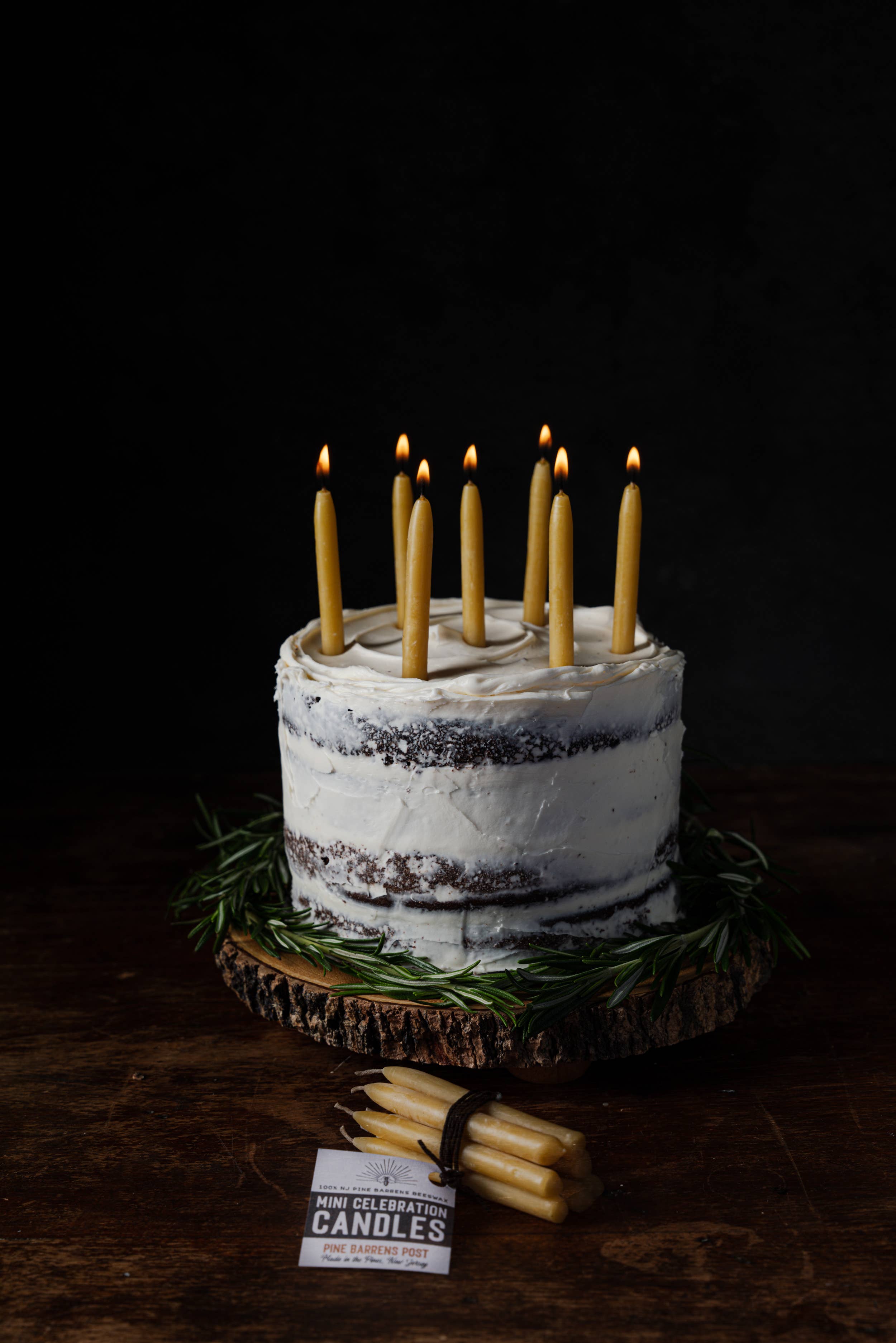 Pine Barrens Post – Großhandel Konische Kerze/Kerzenhalter – Mini-Feierkerzen aus reinem Bienenwachs1