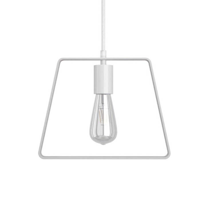 Pendant lamp Made in Italy complete with textile cable, for wholesale by LIGHTINUP S.R.L.