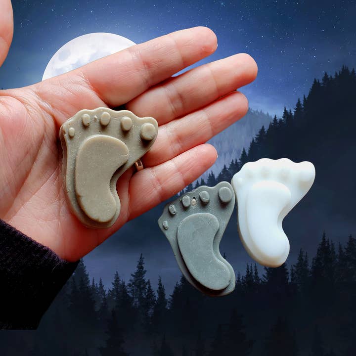 Savons pour les pieds Bigfoot. Lot de 3 pour la vente par Steamtowers