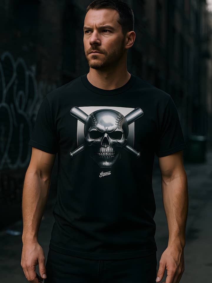 Official Store - Wholesale Screen Printed T-Shirt - Men's - Eastbound & Down - Chrome Logo Men's T Shirt