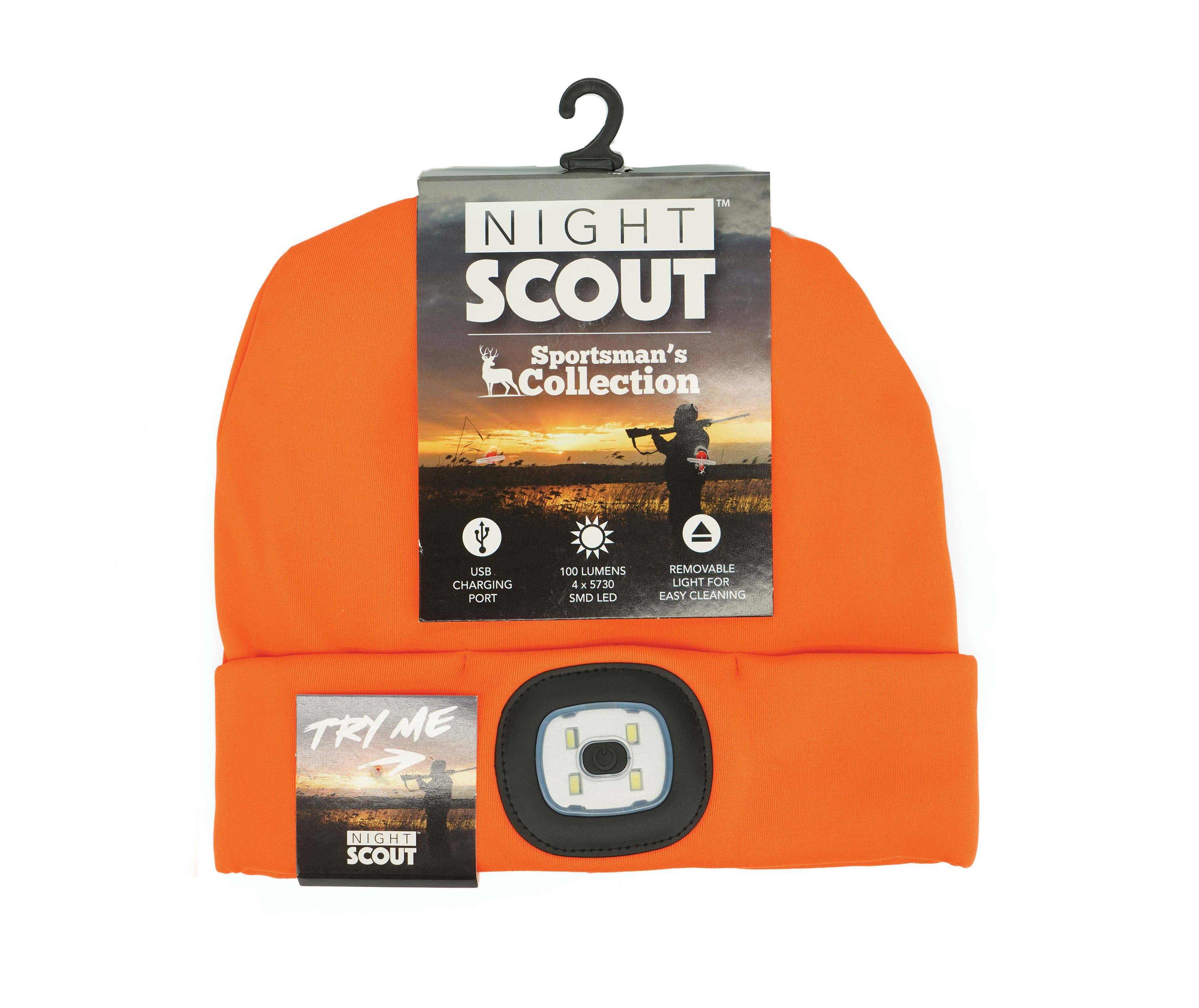 DM Merchandising - Wholesale Beanie - Unisex - Night Scope Sportsman Rechargeable LED Beanie Open Stock1