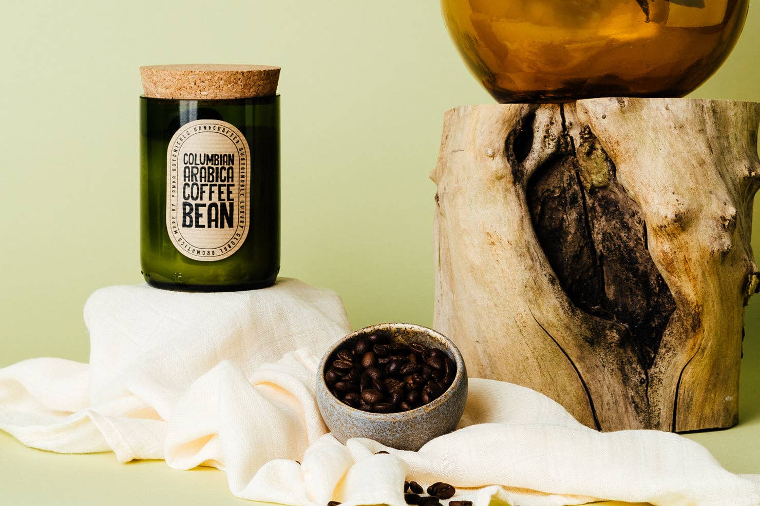 Scent.ily - Wholesale Jar/Filled Candle - Panda Botanicals: Cambodian Mango & Lime: 8oz1