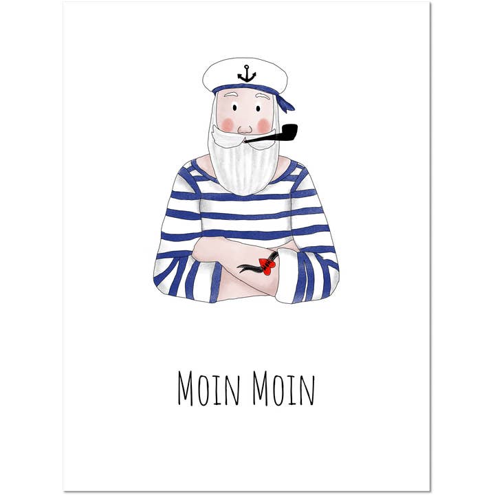 KEITCARDS - Wholesale Postcard - skipper