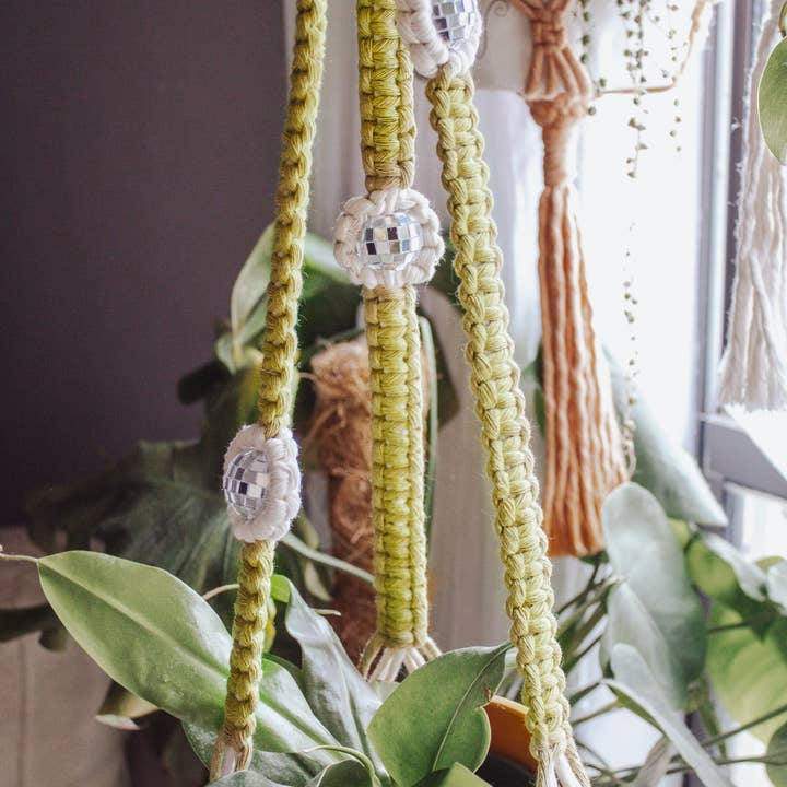 Modern Bo Studio - Wholesale Hanging Planter - Disco Daisy Plant Hanger6