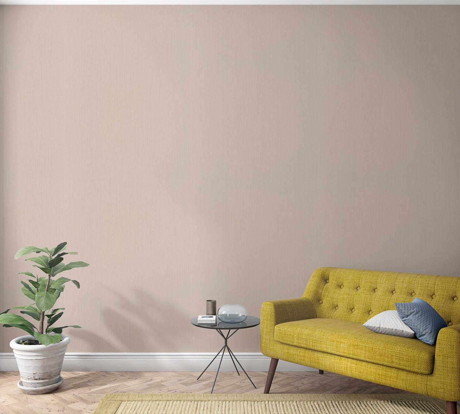 Marburg - Wholesale Wallpaper - Beige uni wallpaper for bedroom, living room or kitchen.2