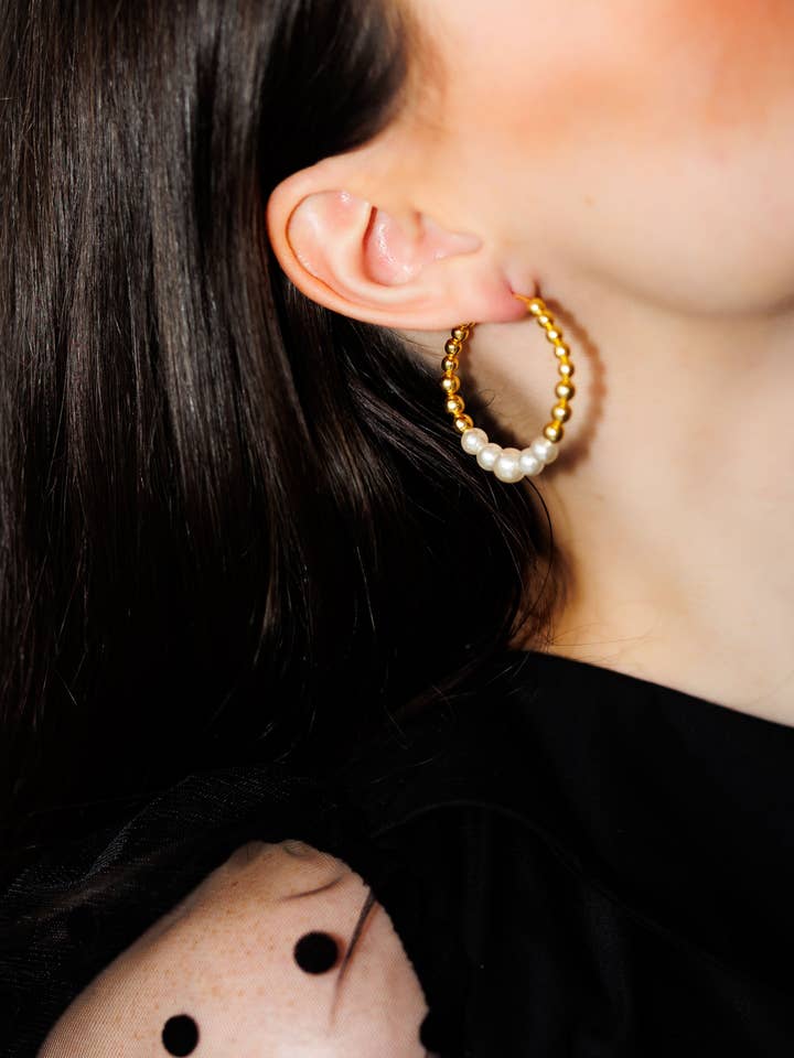 The Marie Hoop for wholesale by Mary K Kendig