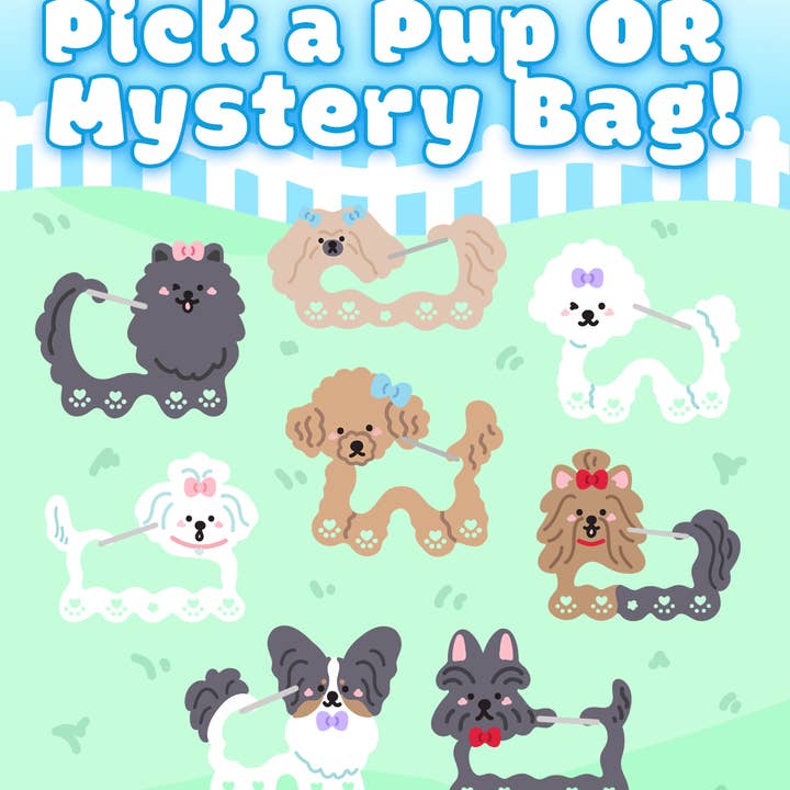 Cambrasine - Wholesale Keychain - Women's - Puppy Pal Acrylic Carabiner11