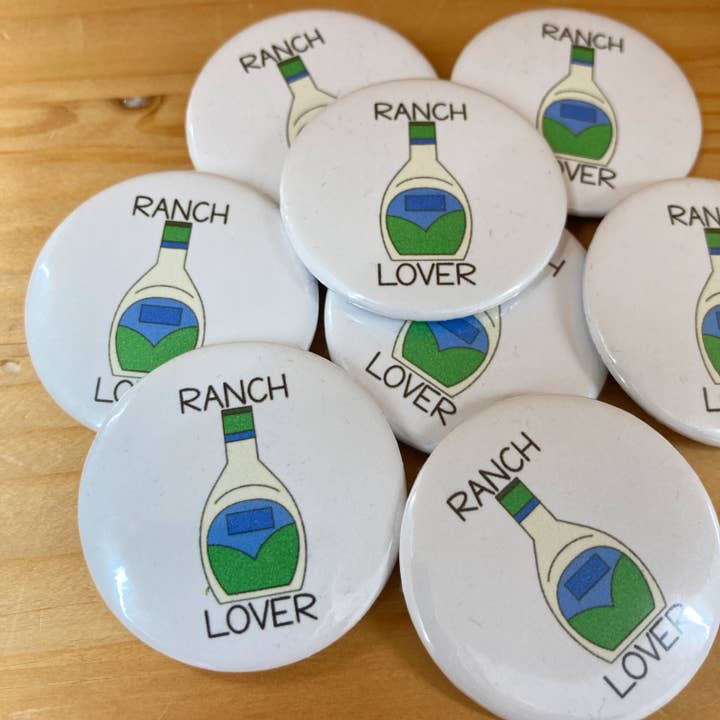 Ranch Lover Button for wholesale by Craftinista Girl