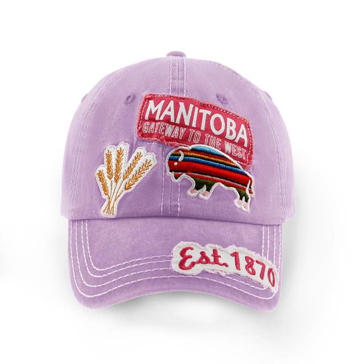 Northern Icons Canada - Wholesale Baseball Cap - Unisex - Manitoba Distressed Patch Baseball Cap16
