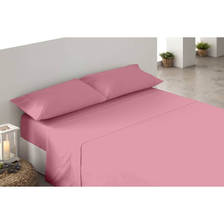 TEXCITY - Wholesale Sheet Set - Bedsheets, Plain Dyed, 100% Cotton, T1443