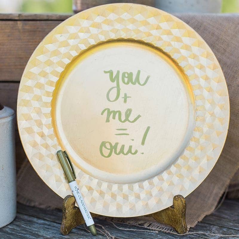 IWA Wine Accessories - Vente Verres à vin - Lot de 3 stylos en verre à vin métallisé3