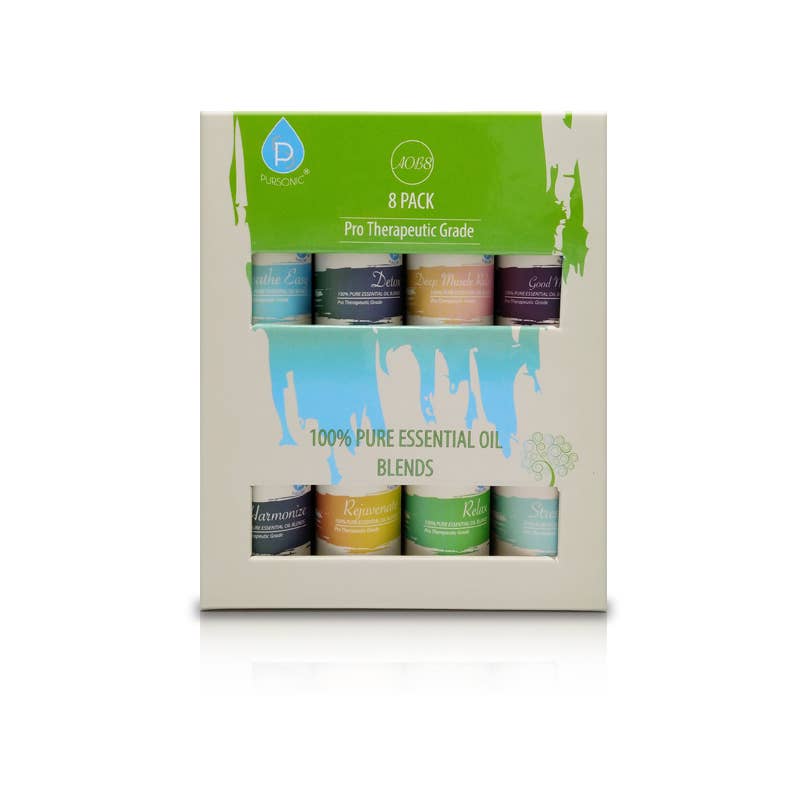 Pursonic - Vente Huile essentielle - Mélanges d'huiles essentielles 100 % pures. Paquet de 81