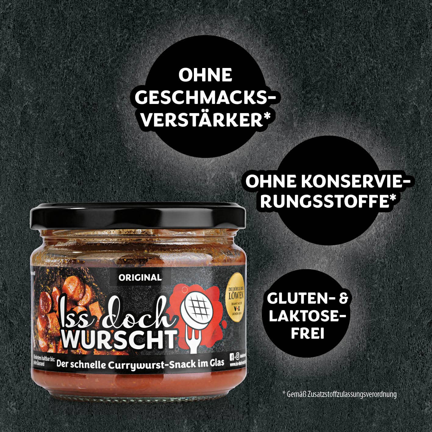 Iss doch Wurscht - Vente Sauces - Currywurst Original - Lot de 6 - Meilleure vente - Iss doch Wurscht1