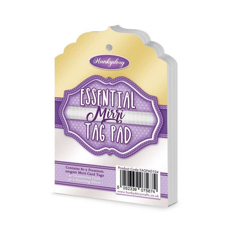 Ecstasy Crafts Distributing - Wholesale Gift Tag - Essential Mirri Tag Pad0