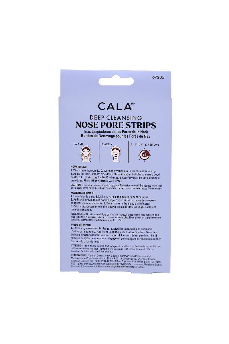 PINEAPPLE Beauty - Wholesale Pore Strip - CALA 67205 Deep Cleansing 10 Pcs Nose Pore Strips - 6 set3