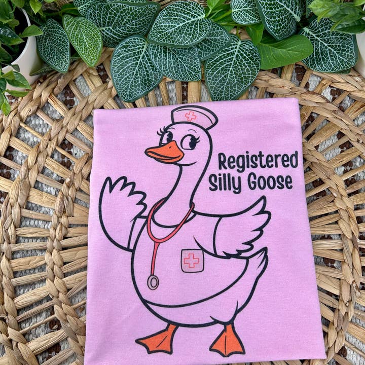 Registered silly goose T-shirt for wholesale by Vs design shop boutique