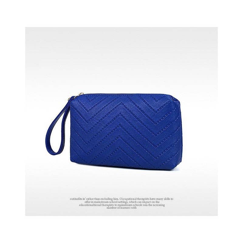 ShieldChic – wholesale Väska med handtag – Dam – 6-Piece Solid färg präglade handväska Set22