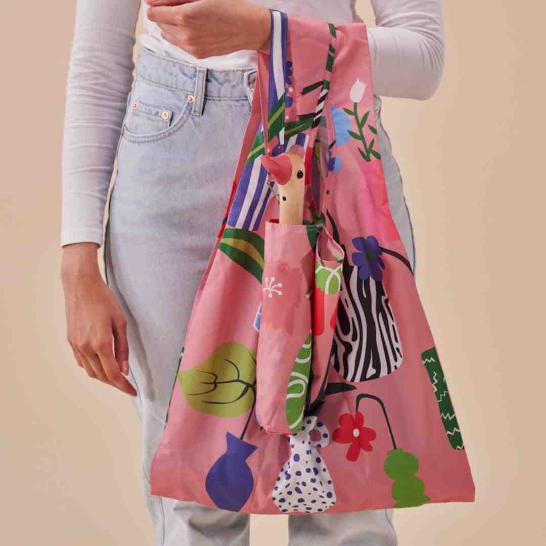 Original Duckhead EU - Wholesale Paraplu - Dames - Compacte milieuvriendelijke paraplu met vazenprint van Original Duckhead EU6