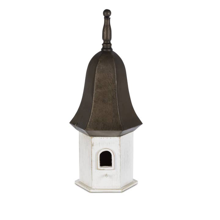Cupola Wooden Birdhouse for wholesale by Park Hill Collection