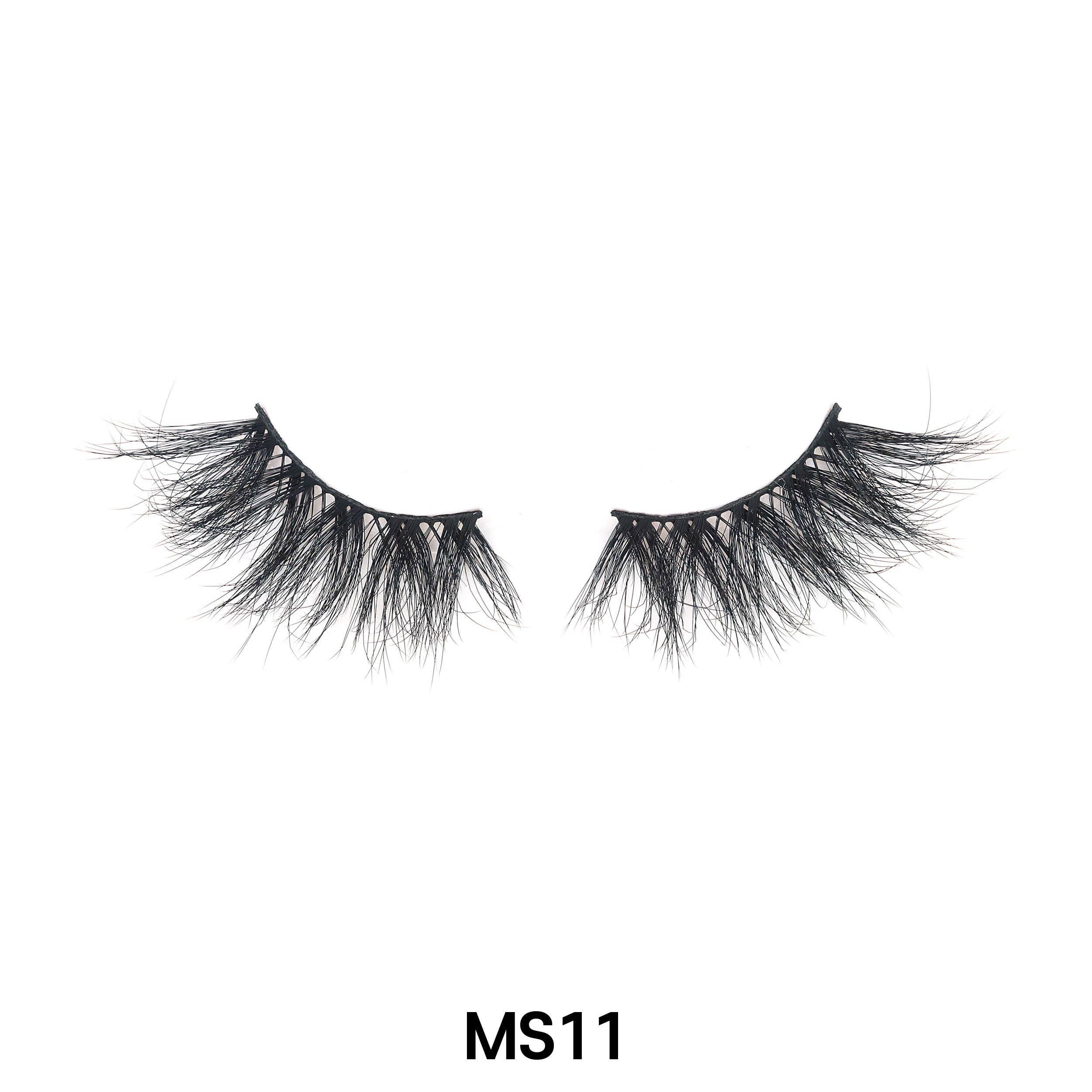 Laflare - Venta al por mayor Pestañas postizas - VOLUMEN MÁXIMO DE VISÓN DE SEDA 3D12