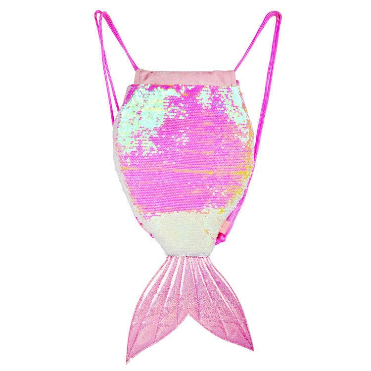 Rosa Mochila Rosa de Lentejuelas de Sirena HB1140 de venta al por mayor en Faire0